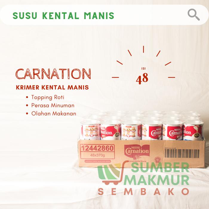Gambar KRIMER KENTAL NESTLE CARNATION 48 KALENG KARTON dari SumberMakmurSembako undefined Tokopedia