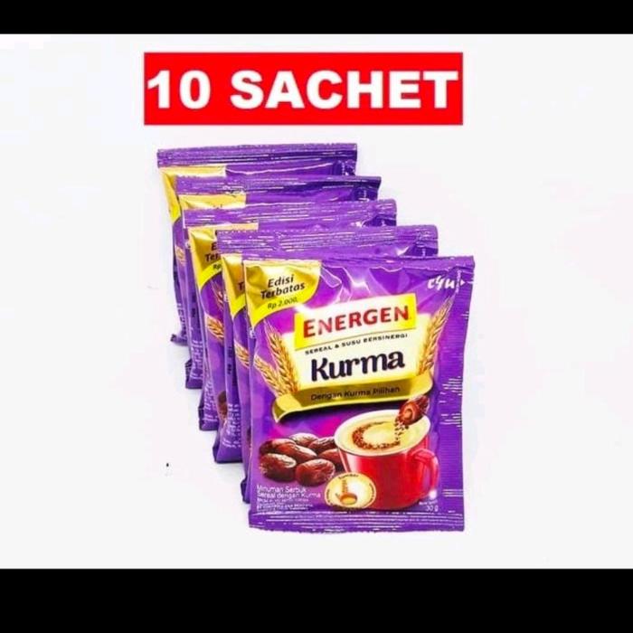 Gambar ENERGEN KURMA RENCENG ( 1 RENCENG ISI 10 SACHET ) dari eks olshop yogya undefined Tokopedia