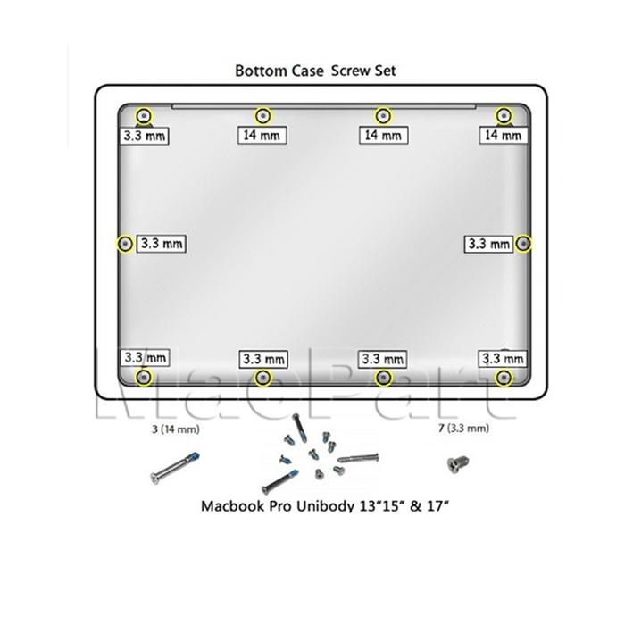Gambar Baut Sekrup Casing Apple MacBook A1278 A1286 A1297 - Panjang dari Sinar Pratama Store 11 undefined Tokopedia