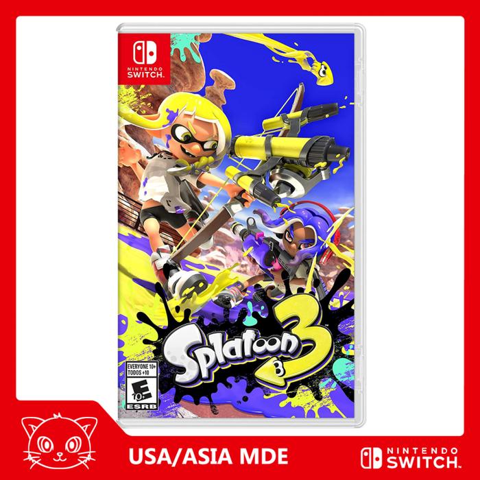Gambar [Nintendo Switch] Splatoon 3 - Game dari miugameshop undefined Tokopedia
