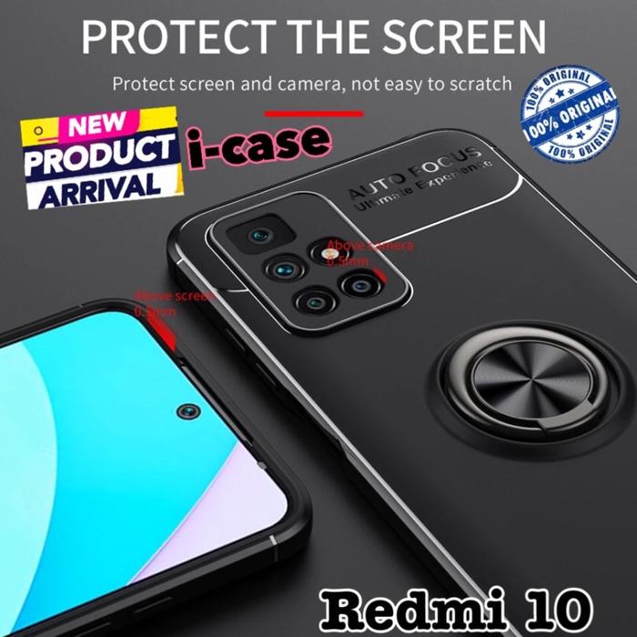 Gambar Soft Case Redmi 10 iRing AutoFocus casing cover xiaomi Redmi10 - RDMI 10 4G 2022 dari i-case undefined Tokopedia