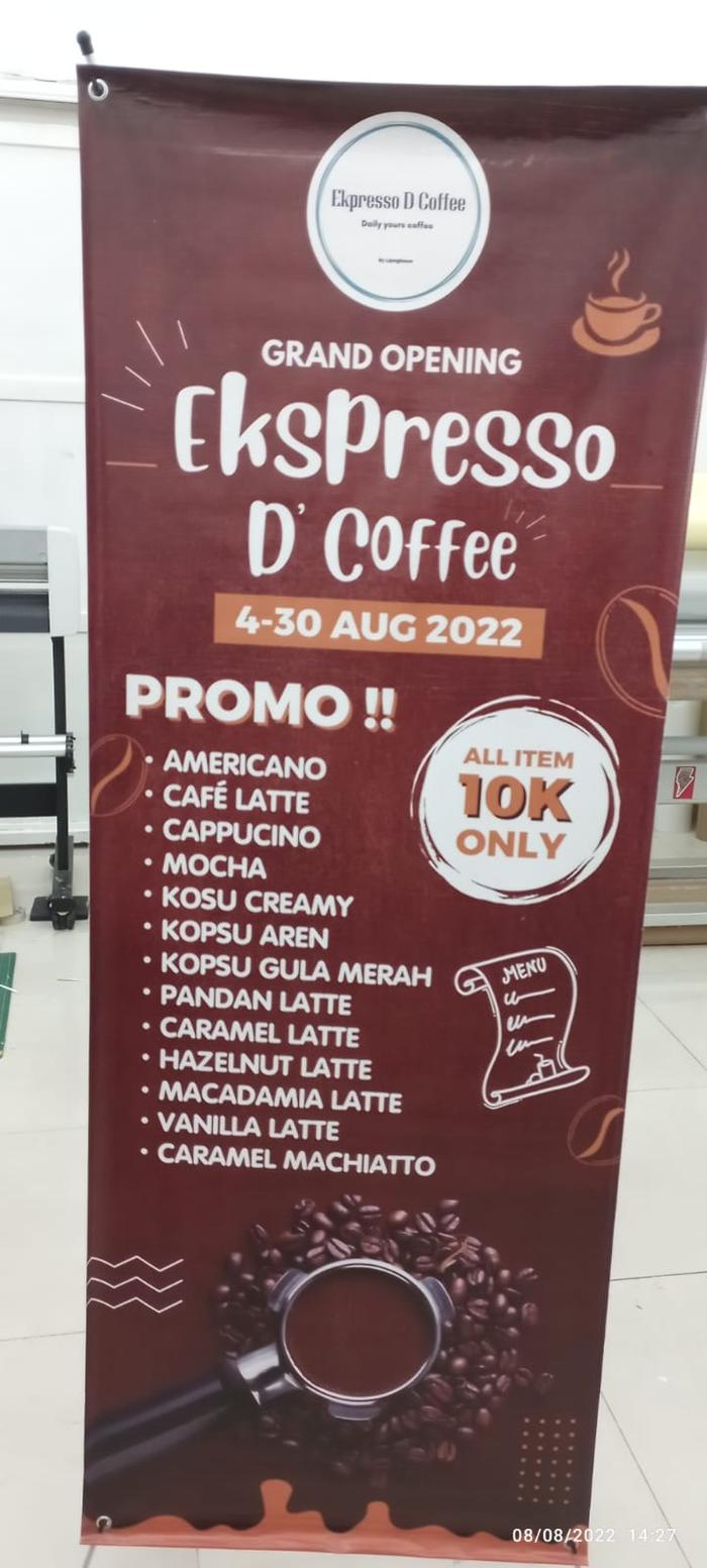 Gambar X-Banner / Rollup Banner / Standing Banner - X-Banner dari Lipat Dua undefined Tokopedia