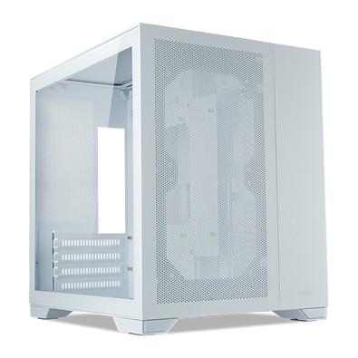Gambar TECWARE VXM MESH - DUAL CHAMBER MATX GAMING CASE - Putih dari Edycom undefined Tokopedia