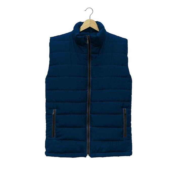 Gambar Rompi Motor Pria Vest Pria Pelindung Dada Anti Angin Rompi Puffer - Navy, XL dari pirdaus store undefined Tokopedia