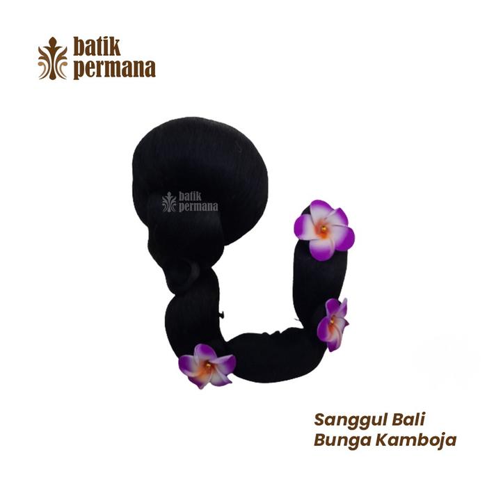 Gambar Sanggul Bali Anak - sanggul bunga dari Batik Permana undefined Tokopedia