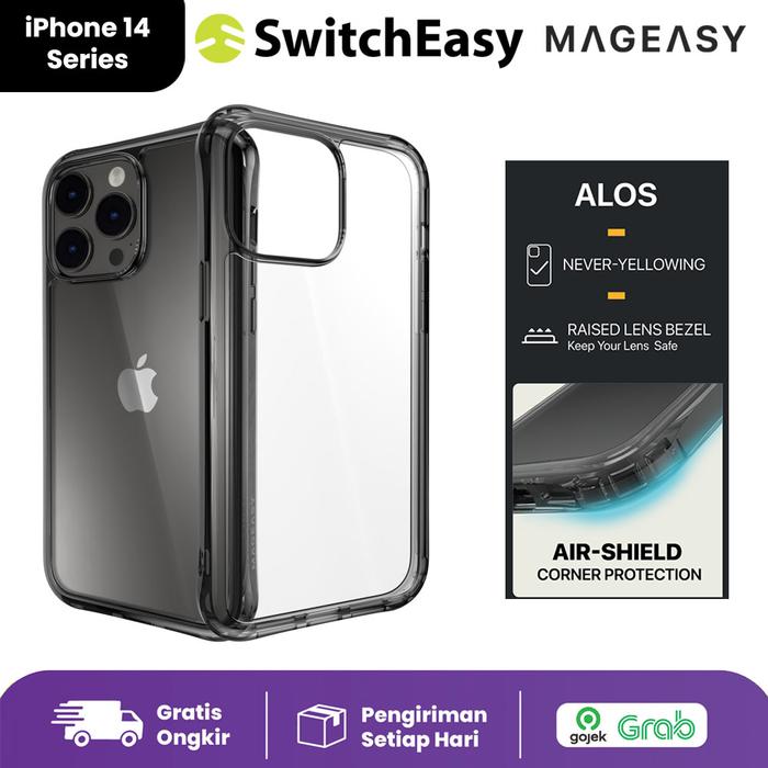 Gambar Case iPhone 14 Pro Max Plus MagEasy Alos Magsafe Hybrid Casing - Alos, iPhone 14 dari SwitchEasy Official undefined Tokopedia