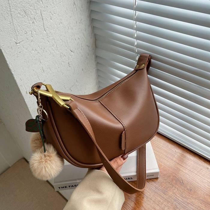 Gambar Tas Selempang Wanita Import Tas Kerja Kantor Kuliah Premium NN134 - Coffee dari NN HERBAL AKAR REMPAH undefined Tokopedia