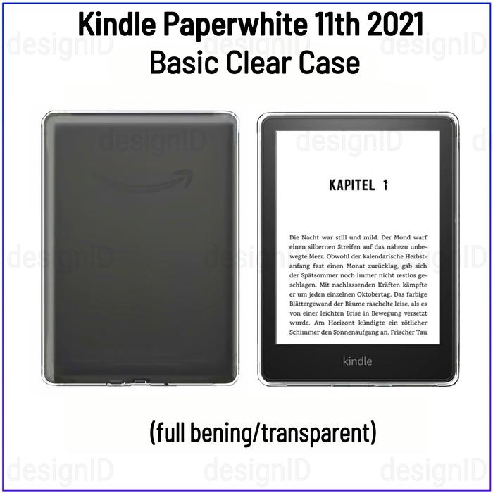 Gambar Kindle Paperwhite 11th 2021 shockproof soft case silicone clear tpu - Clear Case dari Designid undefined Tokopedia