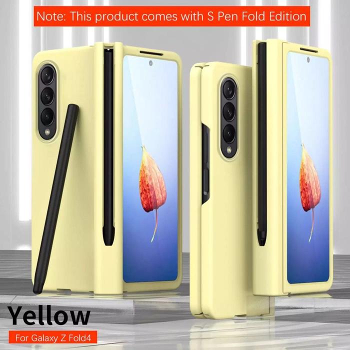 Gambar CASE SAMSUNG GALAXY Z FOLD4 5G Z FOLD 4,3,2 HINGE S PEN PROTECT 360 - Kuning, Z FOLD 2 dari i-case undefined Tokopedia
