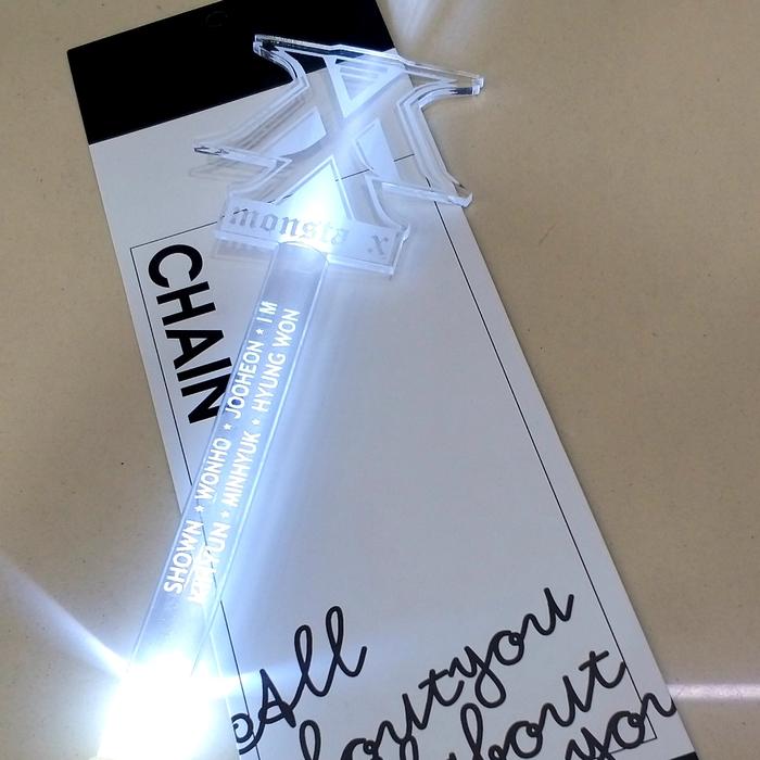 Gambar Lightstick UN - OFFICIAL Kpop MONSTA X Logo dari Blue-Kpopshop undefined Tokopedia