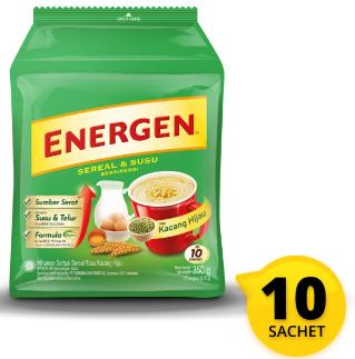 Gambar Energen Sereal Coklat - Vanilla - Kacang Hijau Sachet [10 Pcs] - Kacang Hijau dari Sinar Rezeki Store undefined Tokopedia