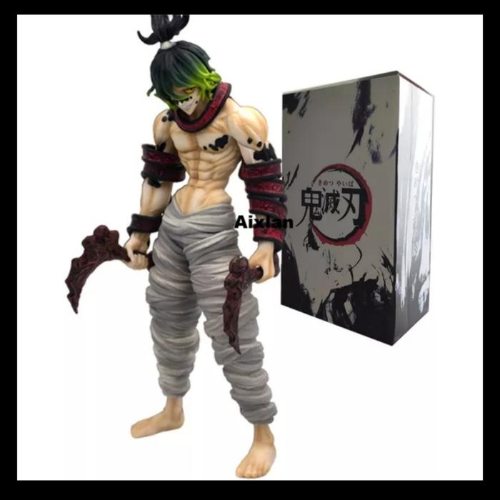 Gambar anime gyutaro daki dorma kipas kimetsu no yaiba action figure - gyutaro dari KITTY TOYS undefined Tokopedia