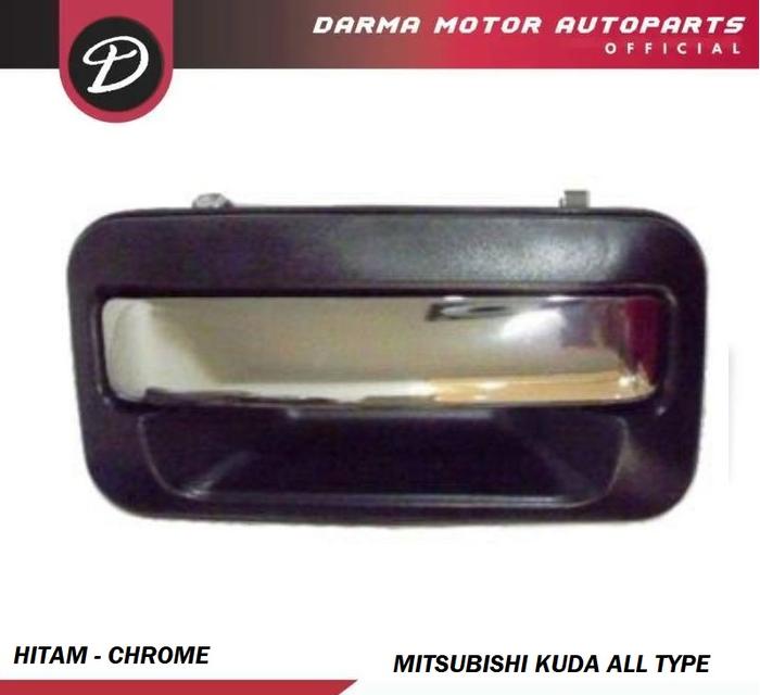 Gambar HANDEL PINTU LUAR MITSUBISHI KUDA (HANDLE DOOR) - KIRI CHROME dari Darma Motor Autoparts undefined Tokopedia