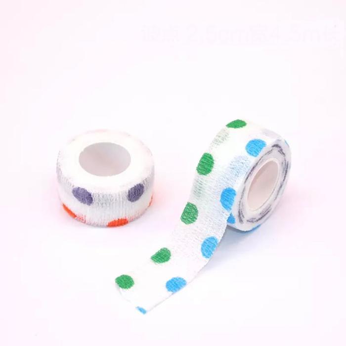 Gambar Finger Protector Tape Plester Pelindung Jari Tangan Lucu Cute Bandage Writing Hand Wrist - Polkadot dari Cheapthrills undefined Tokopedia