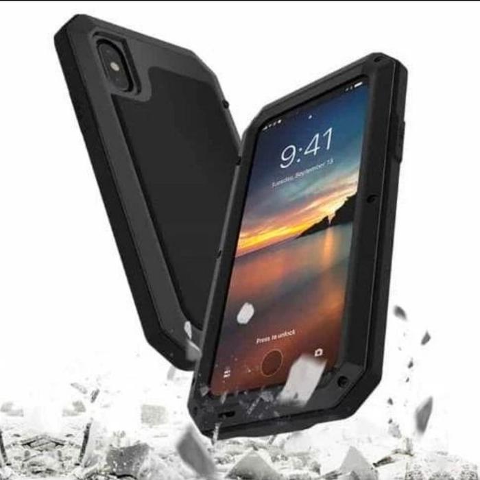 Jual iPhone X/XR/XS/MAX Lunatik Taktik Extreme Case Armor Tahan