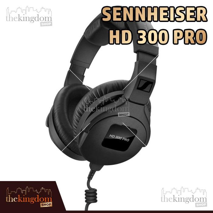 Gambar Sennheiser HD 300 Pro Closed-Back HD300 Professional Monitor Headphone - HD 300 Pro dari The Kingdom Shop undefined Tokopedia