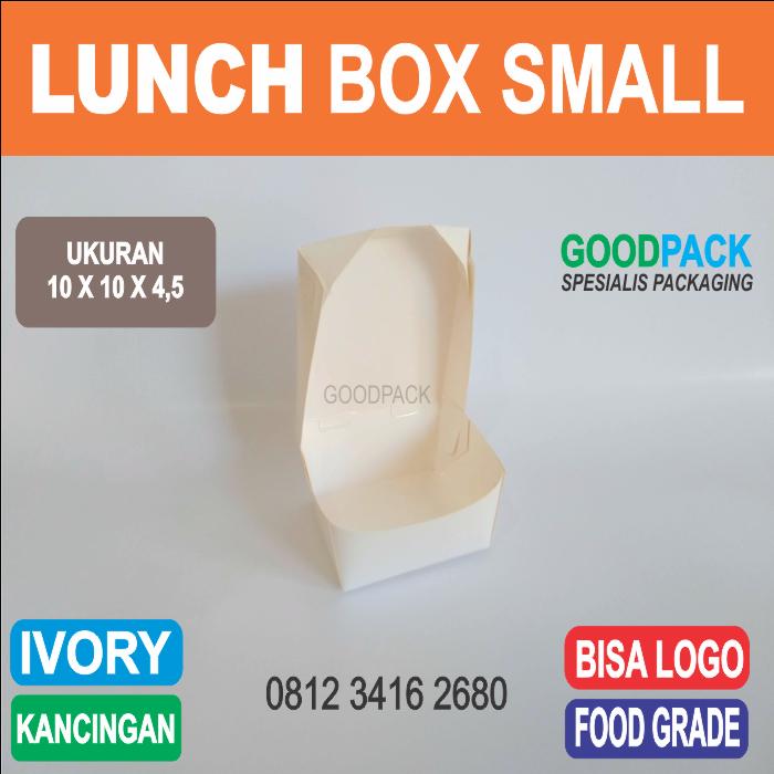 Gambar Paper Lunch Box Small / Wadah Makanan dari Good. undefined Tokopedia