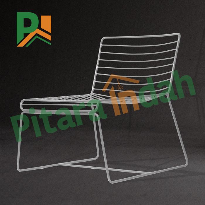 Gambar KURSI TERAS MINIMALIS (AWET CHAIR) - Putih-Large dari rumahpitaraberkah undefined Tokopedia