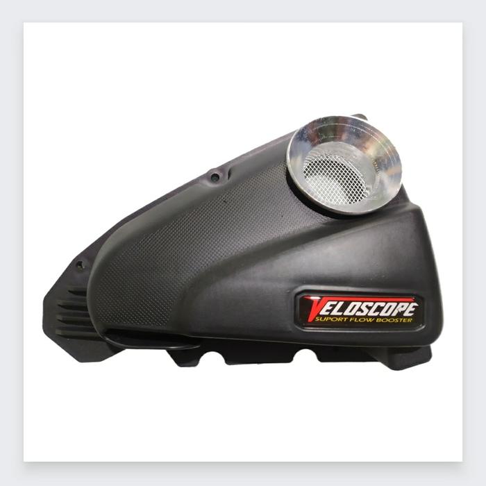 Gambar tutup filter beat Scoopy esp Velocity Veloscope - silver dari kiosokip77 undefined 2 Tokopedia