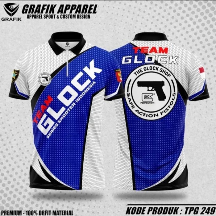 Gambar BAJU SHOOTER INDONESIA / CUSTOM JERSEY SHOOTING CLUB - Biru, S dari A.N.T CAMO FASHION undefined Tokopedia