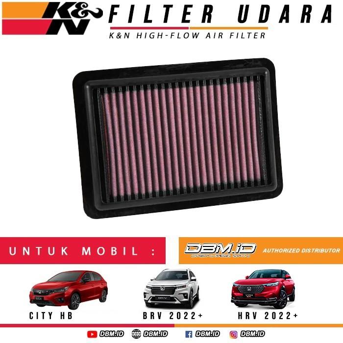 Promo Filter Udara K&N KNN KN City HB BRV BR-V 2022+ HRV HR-V 2022 ...