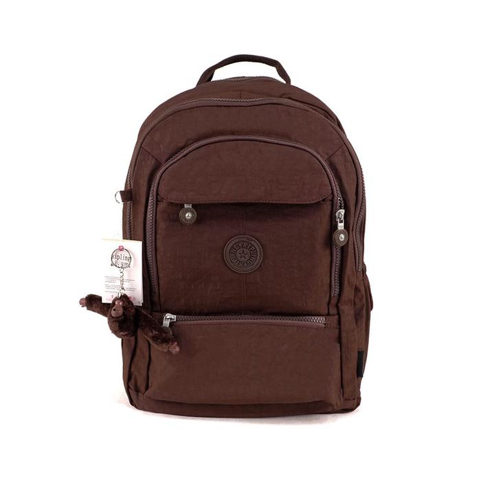 Gambar RANSEL KIPLING POLOS IMPORT - BACKPACK KIPLING TERMURAH 7 RUANG 9109 - Cokelat dari arkbagstore undefined Tokopedia