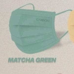 Gambar Masker Earloop 3 Ply Embos Mouson Surgical Mask isi 50pcs - Careion Matcha dari Vigoe store undefined Tokopedia