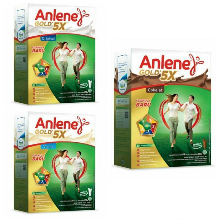 Gambar Anlene Gold Plus 5X Susu Bubuk All 250gr 1s - Vanila dari TOKO MURSALIM undefined Tokopedia