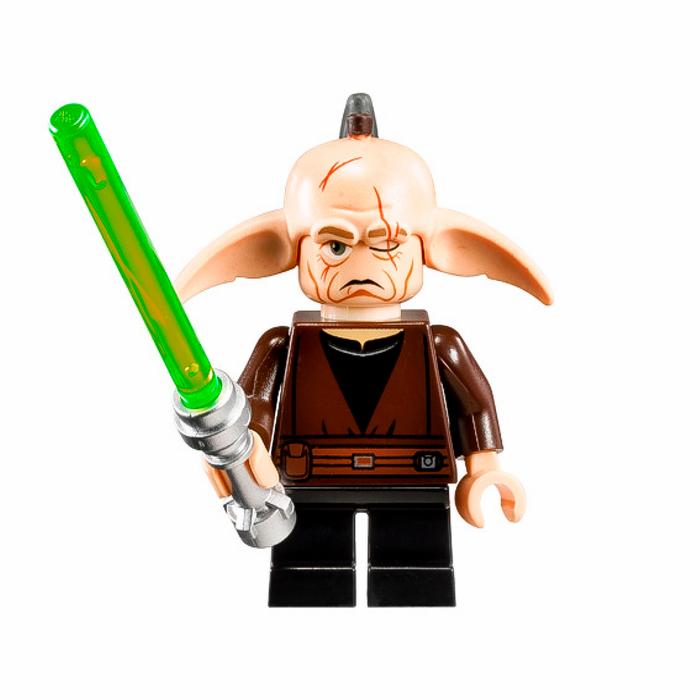 Gambar LEGO SW0392 - Even Piell (w/ Lightsaber) (9498) dari Crezo Brick undefined Tokopedia