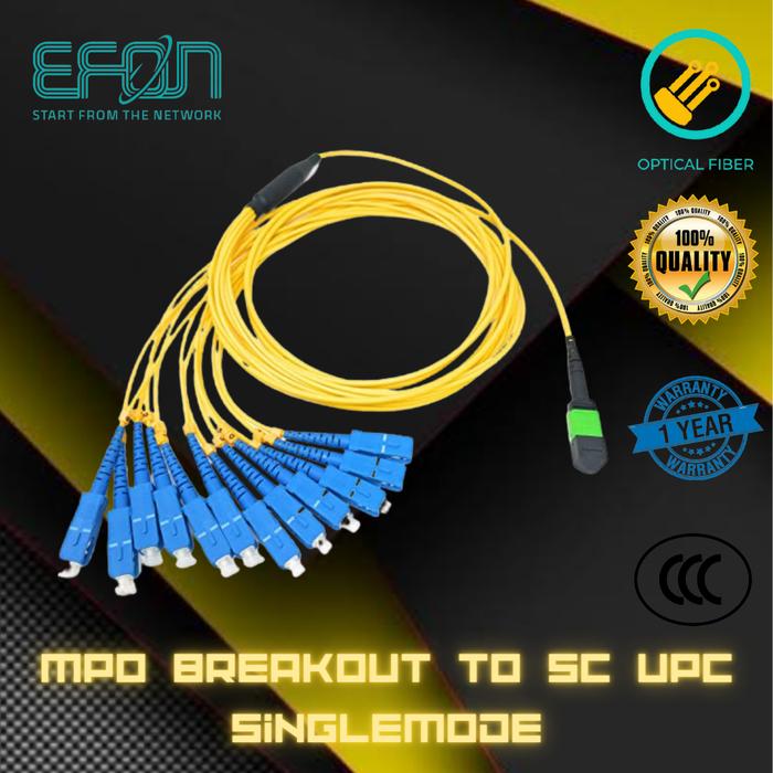 Jual MPO breakout to SC 12 Core OS2 LR singlemode Female 5 Meter ...
