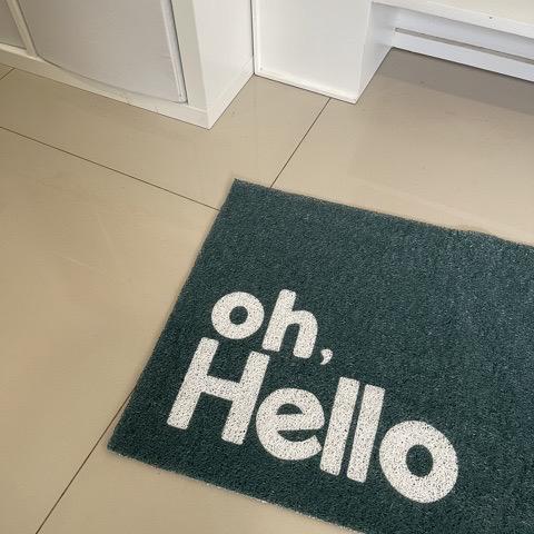 Gambar Keset Lantai / Keset Kaki / Karpet Kamar Mandi  / Welcome Door Mat Entrance Door carpet by MIJO - Hijau Tua dari Mijo Home Kitchen undefined Tokopedia