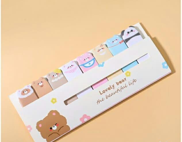 Gambar STICKY NOTE NOTES AESTHETIC PEMBATAS BUKU MEMO KERTAS MOTIF LUCU PN85 - 6 dari PERSADA_NUSANTARA undefined Tokopedia