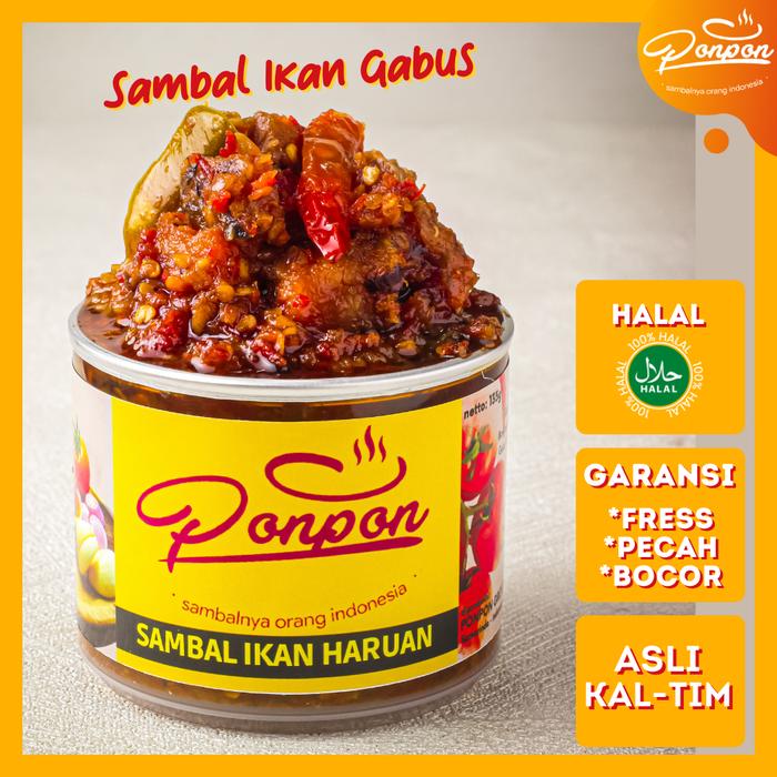 Gambar SAMBAL IKAN ASIN GABUS SAMBEL IWAK HARUAN Makanan Khas Kaltim - Ikan Asin Gabus dari Sambal Ponpon Official undefined Tokopedia