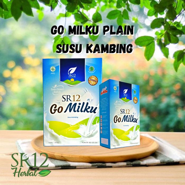 Gambar Susu Kambing Mempercepat Penyembuhan Tes Sr12 Go Milku Susu Etawa - Vanila, 200gr dari Distributor SR12 Suradmi undefined Tokopedia