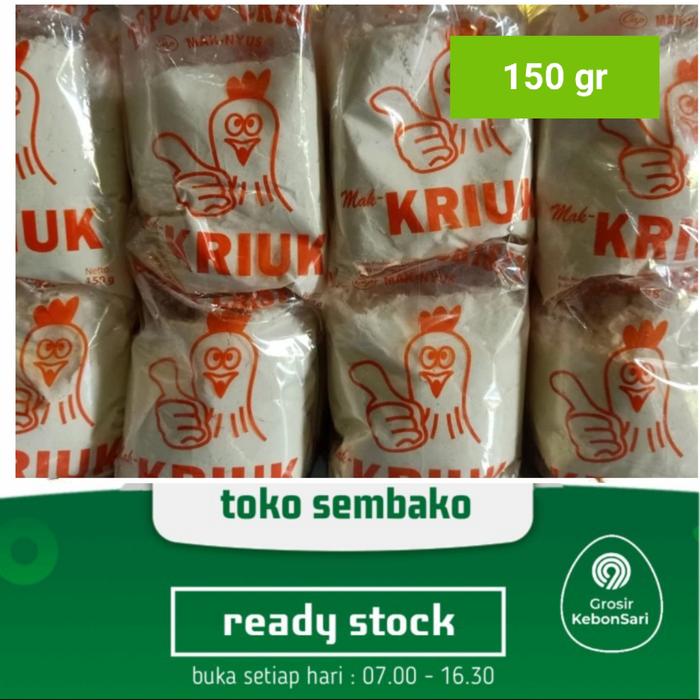 Gambar tepung crispy cap mak kriuk dari Grosir Kebonsari undefined Tokopedia
