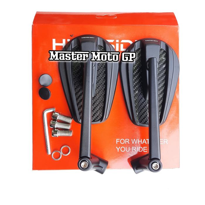 Gambar Spion motorcycle highsider ferrara carbon fibre Rear Mirror carbon - carbon fibre dari Master Motogp undefined Tokopedia