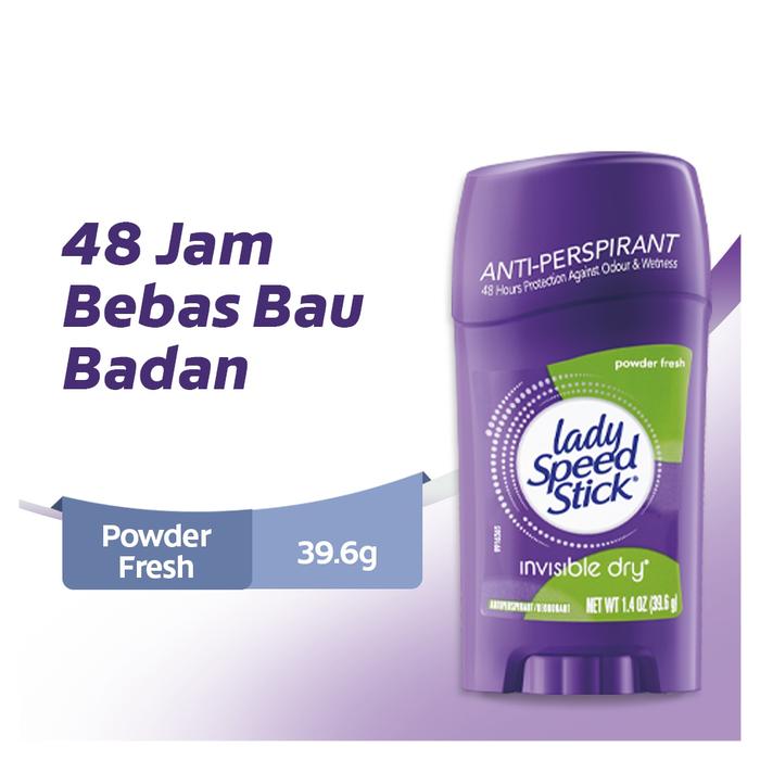 Gambar Lady Speed Stick Deodorant Wild Freesia | Orchard Blossom | Powder Fre - POWDER FRESH dari megacart.id undefined Tokopedia