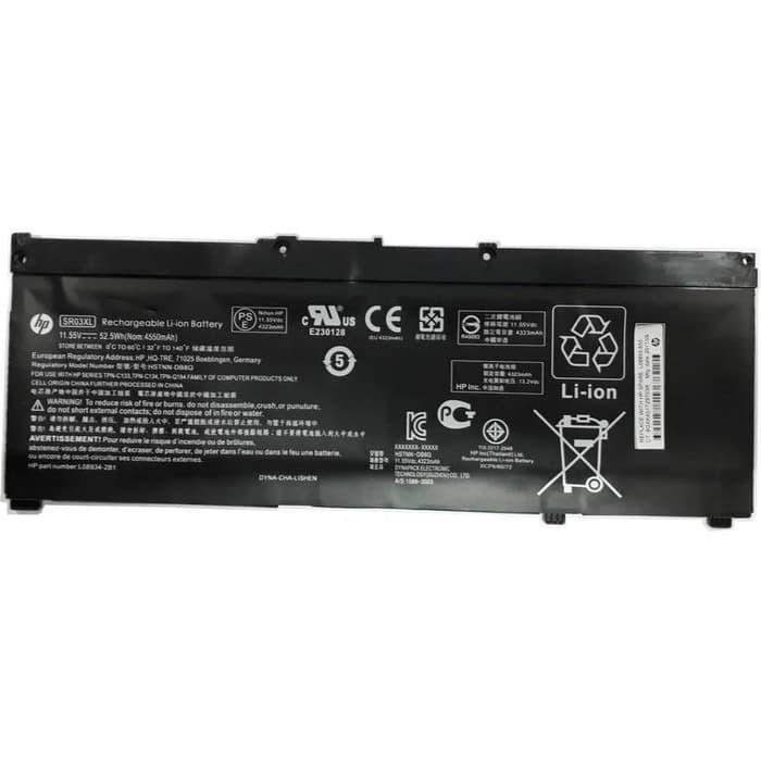 Gambar BATERAI HP SR04XL SR03 SR03XL HSTNN-DB8Q TPN-C133 HSTNN-IB8L ORIGINAL dari Yesscomputer undefined Tokopedia