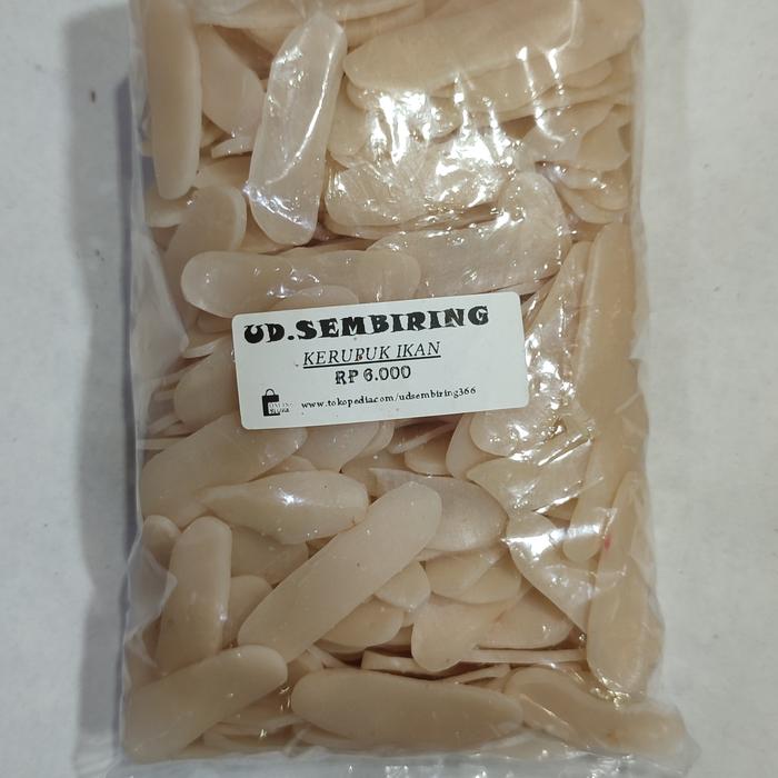 Gambar Kerupuk Ikan - putih panjang dari Ud.SembiringDepok undefined Tokopedia