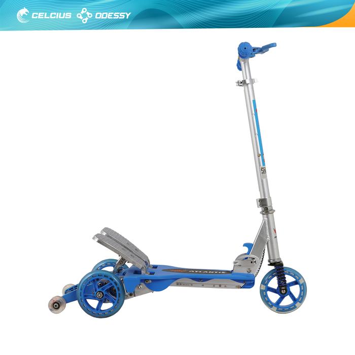 Gambar Scooter Skuter Injak Sepeda Otoped Anak bahan Alloy - Biru dari celciusodessy.bike undefined Tokopedia