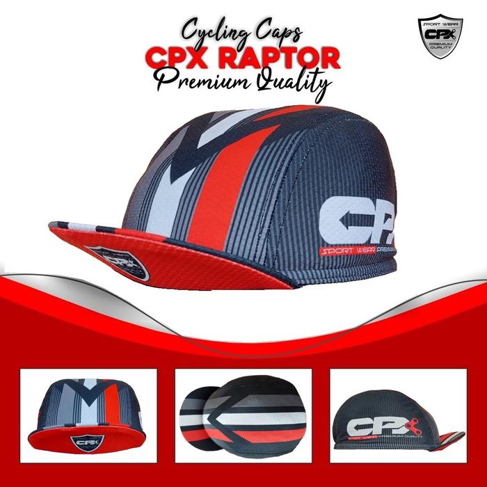 Gambar Topi Sepeda - Topi Sepeda Printing - Topi Gowes CYCLING CAP CPX - newborn dari CPX online Shop undefined Tokopedia
