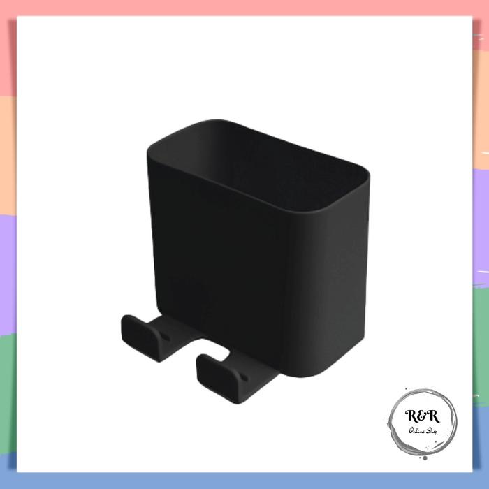 Gambar Tempat Remote Dinding Tempat Penyimpanan Serbaguna Mutifungsi Organize - Hitam dari rnr.onlineshop undefined Tokopedia