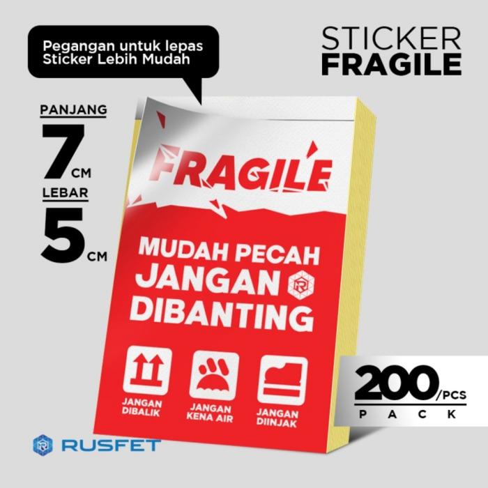 Gambar STIKER FRAGILE UNBOXING VIDEO STICKER LABEL OLSHOP TEMPELAN PAKET - FRAGILE, STIKER dari SIBUNGKUS undefined Tokopedia