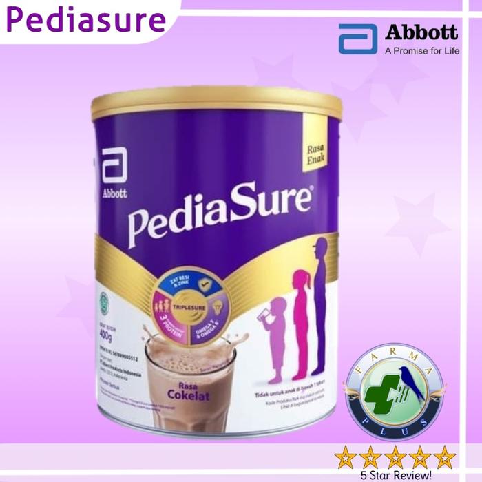 Gambar Pediasure Triplesure Coklat 400 Gram dari TOKO BINTANG SUSU undefined Tokopedia