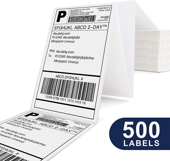 Gambar Kertas Label Barcode 100 x 150 Kertas Stiker Thermal 1 DUS ISI 18 ROLL - Lipat dari Master Pack Indonesia Official undefined Tokopedia