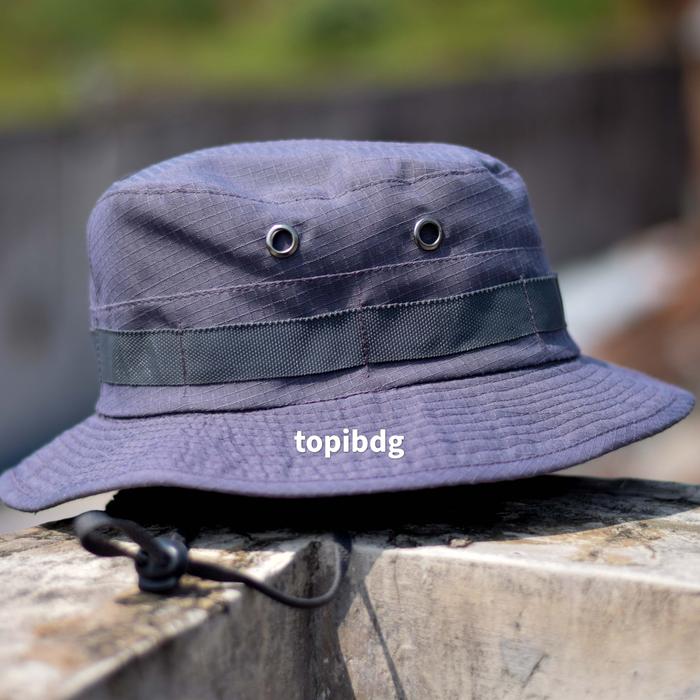 Gambar TOPI RIMBA RIPSTOP /  TOPI OUTDOOR / TOPI TACTICAL Pria Wanita - Abu-abu, All Size dari Qawaariir.id undefined Tokopedia