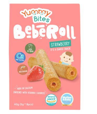 Gambar Yummy Bites Beberoll Gr 9 Month / Yummy Bites Bebe Roll / Yummybites - BebStrowbery dari Rafandraashop undefined Tokopedia