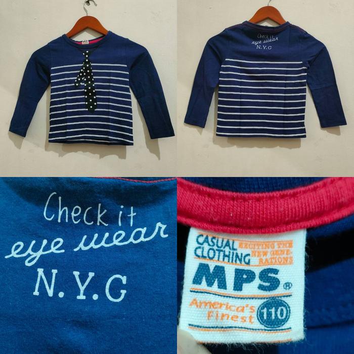 Gambar Preloved Baju Anak Branded Uniqlo, H&M, GAP Untuk Usia 3-4 Tahun (B) 1 - Dasi Polka dari Amora Abe undefined Tokopedia