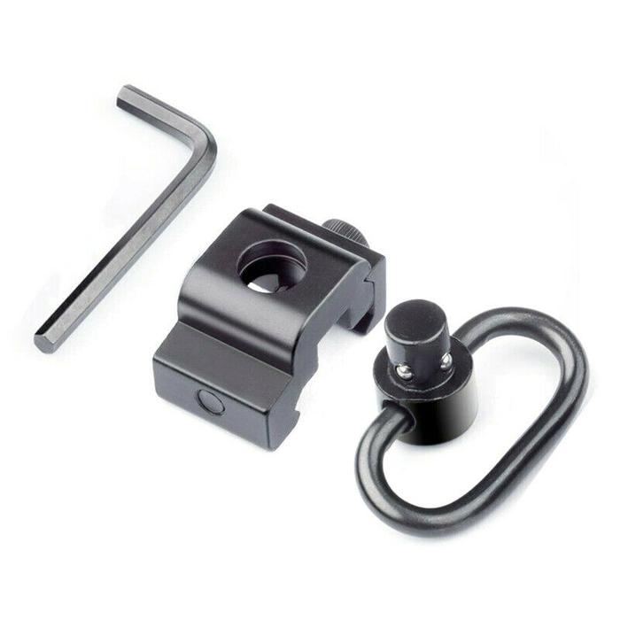Gambar QD Sling Swivel Mount Dengan Tombol Tekan/Quick Detach Push Batton - 1Set dari Penny-Y undefined Tokopedia