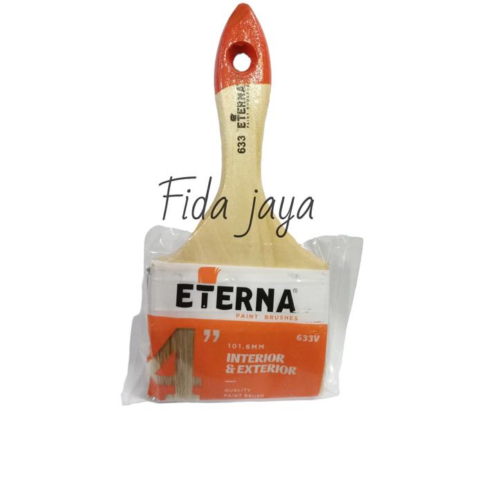 Gambar kuas cat 4" dari Fida Jaya Olshop undefined Tokopedia